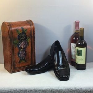 STACY ADAMS SQUARE TOE LOAFERS
